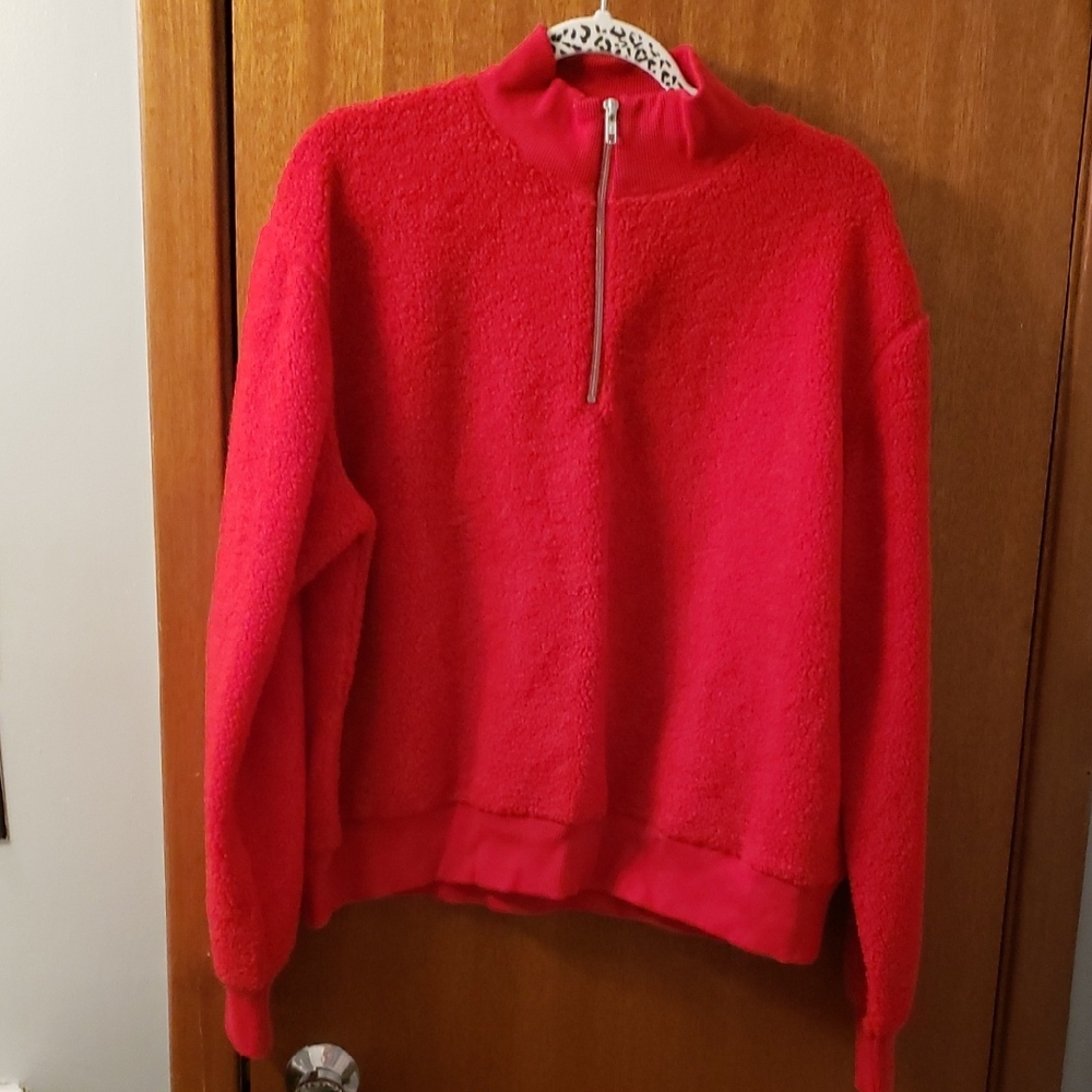 Topshop Vibrant Red Knitwear